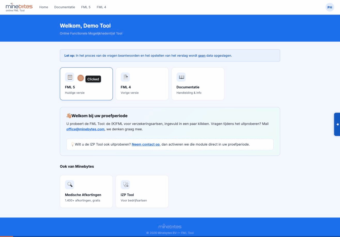 Demo: een FML invullen in de FML Tool